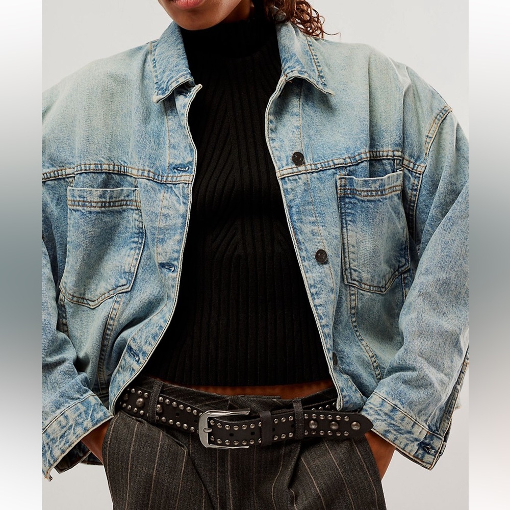 We The Free Opal Swing Denim Jacket